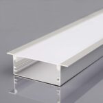 Χωνευτό προφίλ αλουμινίου για ταινίες LED 2000x50x20mm V-TAC – 23179