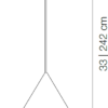 IDEAL LUX A-LINE SP1 D30 NERO – 232744