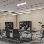 Κρεμαστό Γραμμικό Φωτιστικό LED 36W Χρυσό CCT Λευκό V-TAC – 23342VT