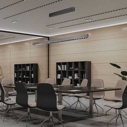 Κρεμαστό Γραμμικό Φωτιστικό LED 36W Χρυσό CCT Γκρι Ματ V-TAC – 23343VT