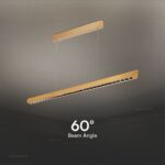 Κρεμαστό Γραμμικό Φωτιστικό LED 36W Χρυσό CCT V-TAC – 23344VT