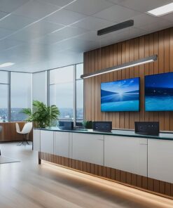 Κρεμαστό Γραμμικό Φωτιστικό LED 36W Χρυσό CCT Γκρι Ματ με Οπάλ Διαχύτη V-TAC – 23343VT