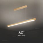 Κρεμαστό Γραμμικό Φωτιστικό LED 36W Χρυσό CCT Χρυσό με Οπάλ Διαχύτη V-TAC – 23345VT