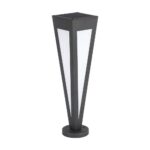 Φωτιστικό Δαπέδου Κήπου LED 2W 3000K Ηλιακό IP65 Μαύρου Χρώματος  V-TAC – 23350VT