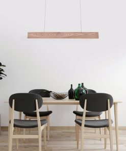 Κρεμαστό Φωτιστικό 24W LED σε Απόχρωση Ξύλου 90cm 3000K V-TAC – 23365