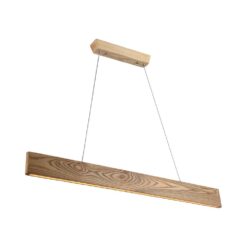 Κρεμαστό Φωτιστικό 24W LED σε Απόχρωση Ξύλου 90cm 3000K V-TAC – 23365