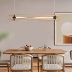 LED Designer 15W Κρεμαστό Φωτιστικό Ράγα σε Απόχρωση Λευκό+Ξύλο 3000K V-TAC – 23368