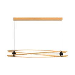 LED Designer 15W Κρεμαστό Φωτιστικό Ράγα σε Απόχρωση Λευκό+Ξύλο 3000K V-TAC – 23368