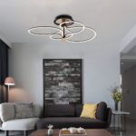 Φωτιστικό Οροφής LED Designer 36W με Χρυσό+Μαύρο Σώμα 3000K V-TAC – 23371