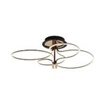 Φωτιστικό Οροφής LED Designer 36W με Χρυσό+Μαύρο Σώμα 3000K V-TAC – 23371