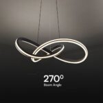Κρεμαστό Φωτιστικό LED Designer 40W Μαύρο+Λευκό Σώμα CCT D600 V-TAC – 23373
