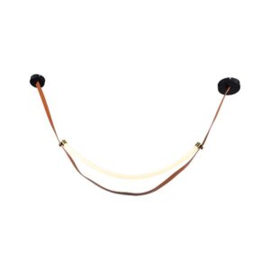 LED Designer Κρεμαστό Φωτιστικό Οροφής 12W με Καφέ + Μαύρο Σώμα 3000K V-TAC – 23375