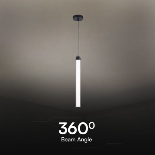 Designer Κρεμαστό Γραμμικό Φωτιστικό 5W LED Μαύρο 3000K V-TAC – 23381