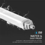 LED Αδιάβροχο IP65 Φωτστικό Samsung Chip 600mm 18W 4000K 2160lm Quick Connection  V-TAC – 23391