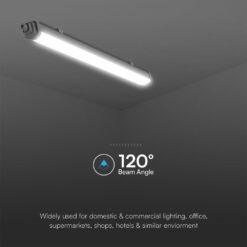 LED Αδιάβροχο IP65 Φωτστικό Samsung Chip 600mm 18W 4000K 2160lm Quick Connection  V-TAC – 23391