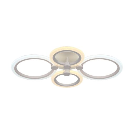 Φωτιστικό Οροφής LED 51W 3IN1 Dimmable με Τηλεχειριστήριο Λευκού Χρώματος V-TAC – 23394VT