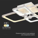 Φωτιστικό Οροφής LED 70W 3IN1 Dimmable Με Τηλεχειριστήριο Λευκού Χρώματος V-TAC – 23395VT