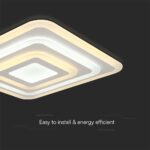 Φωτιστικό Οροφής LED 82W 3IN1 Dimmable Λευκού Χρώματος V-TAC – 23396VT