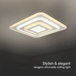 Φωτιστικό Οροφής LED 82W 3IN1 Dimmable Λευκού Χρώματος V-TAC – 23396VT