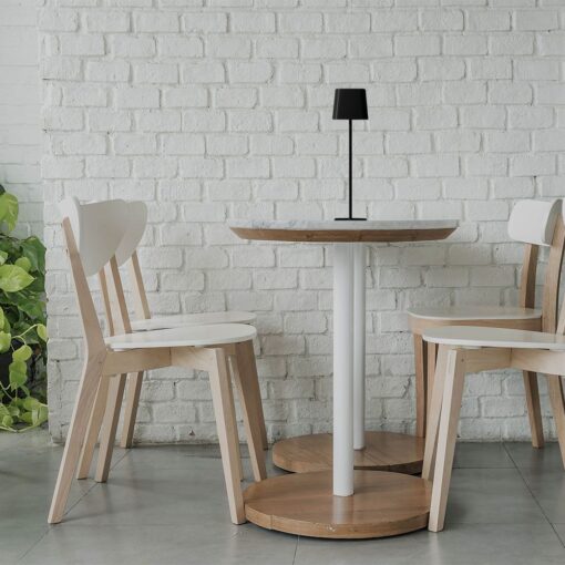 Ηλιακό Μαγνητικό Πορτατίφ LED 5W Dimmable IP65 CCT Μαύρου Χρώματος V-TAC – 23413VT