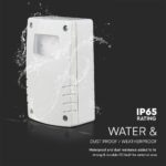 Αισθητήρας Νύχτας-Ημέρας Φωτοκύτταρο IP65 Λευκός V-TAC – 23423VT