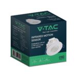 Χωνευτός Ανιχνευτής Κίνησης 360º Λευκός V-TAC – 23426VT