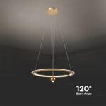 Κρεμαστό Φωτιστικό LED 46W 3000K Dimmable Χρυσού Χρώματος V-TAC – 23431VT