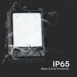 Προβολέας LED 10W 4000K με Ηλιακό Πάνελ με Μπαταρία IP65 Μαύρου Χρώματος V-TAC – 23438VT