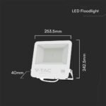 Προβολέας LED 100W 4000K IP65 Λευκού Χρώματος V-TAC – 23442VT