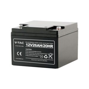 Μπαταρία 26Ah 12V Μολύβδου-Οξέος M5 166x175x125mm V-TAC – 23454