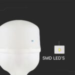 Λάμπα LED E27 T100 Πλαστική Με Αντάπτορα Ε40 30W 4000K V-TAC – 23570VT