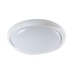 Πλαφονιέρα LED Designer 30W/60W Λευκή με Τηλεχειριστήριο Dimmable CCT V-TAC – 23585