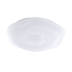 Πλαφονιέρα LED Designer 30W/60W Λευκή με Τηλεχειριστήριο Dimmable CCT V-TAC – 23588