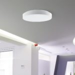 Πλαφονιέρα LED Designer 20W/40W Λευκή με Τηλεχειριστήριο Dimmable CCT V-TAC – 23589