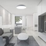 Πλαφονιέρα LED Designer 20W/40W Λευκή με Τηλεχειριστήριο Dimmable CCT V-TAC – 23589