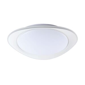 Πλαφονιέρα LED Designer 20W/40W Λευκή με Τηλεχειριστήριο Dimmable CCT V-TAC – 23593