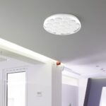 Πλαφονιέρα LED Designer 30W/60W Λευκή με Κυψέλες με Τηλεχειριστήριο Dimmable CCT V-TAC – 23595