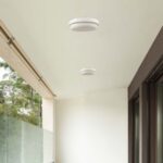 Πλαφονιέρα Οροφής Στρογγυλή Φ240 Λευκή LED 24W 2500lm 4000K IP54 VTAC – 23597