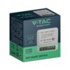 Wi-FI Mini Smart Διακόπτης Μονός V-TAC – 23604VT