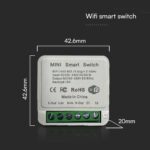 Wi-FI Mini Smart Διακόπτης Διπλός V-TAC – 23605VT