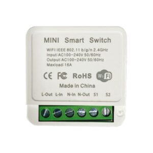 Wi-FI Mini Smart Διακόπτης Διπλός V-TAC – 23605VT