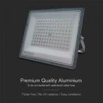 LED Προβολέας 100W V-TAC Γκρι 90° 8150lm Αδιάβροχος IP65 CCT 3000-6400K  – 23615