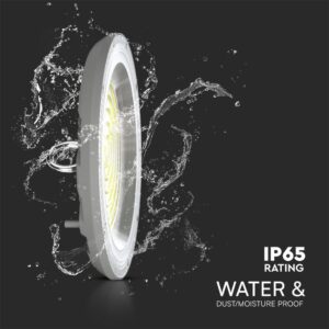 100W LED Καμπάνα Γκρι 90° 8300lm CCT 3000K/4000K/6500K IP65 V-TAC – 23622