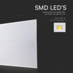 LED Πάνελ Τετράγωνο Χωνευτό 60X60cm 36W V-TAC Samsung 120° 4320lm Φυσικό Λευκό 4000K – 23624
