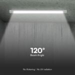 40W LED Πρισματικό Γραμμικό Φωτιστικό 120cm V-TAC 4800lm 120° CCT 3000K/4000K/6500K – 23680