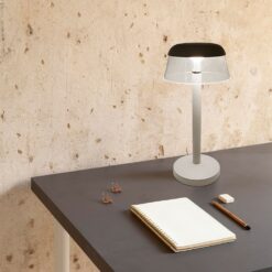 Επαναφορτιζόμενο Πορτατιφ Λευκό 3W LED CCT Dimmable Αφής VTAC – 23686