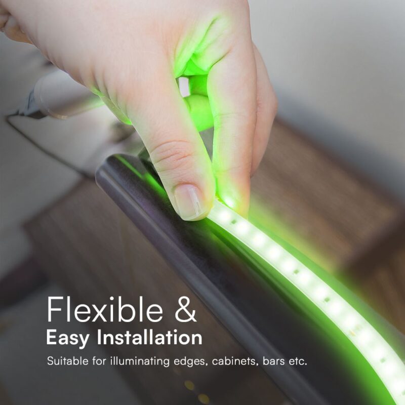 LED Ταινία 10.5W 220V V-TAC Αδιάβροχη IP65 Πράσινη 10 Μέτρα – 23726