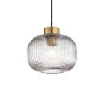 IDEAL LUX Κρεμαστό Φωτιστικό MINT-2 1xE27 Φιμέ Χρώματος – 237398
