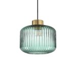 IDEAL LUX Κρεμαστό Φωτιστικό MINT-2 1xE27 Πράσινου Χρώματος – 237428