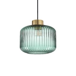 IDEAL LUX Κρεμαστό Φωτιστικό MINT-2 1xE27 Πράσινου Χρώματος – 237428